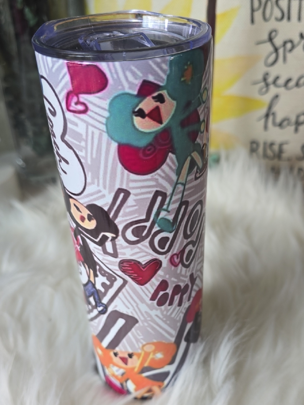 Cute Travel Tumbler Off BRAND NWT - Picture 2 of 8